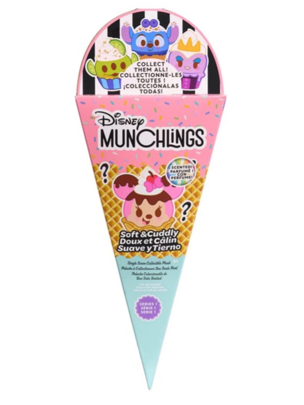 Disney Munchlings Single - Scented Collectible Surprise Plush Toy Series 1